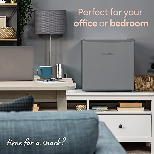 Russell Hobbs RHTTLF1SS Stainless Steel Effect 43 Litre Table Top Fridge Silver