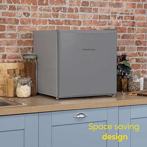 Russell Hobbs RHTTLF1SS Stainless Steel Effect 43 Litre Table Top Fridge Silver