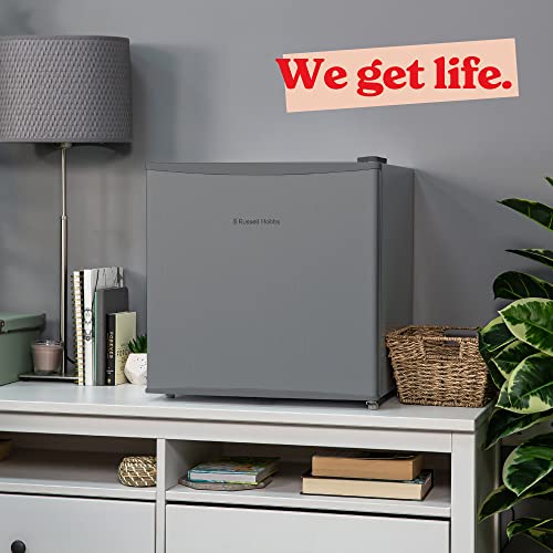 Russell Hobbs RHTTLF1SS Stainless Steel Effect 43 Litre Table Top Fridge Silver