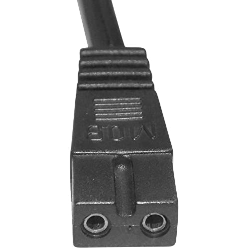 DOMETIC replacement cable for thermoelectric cooler for connection to the 12 volt socket, (length 280 cm), black