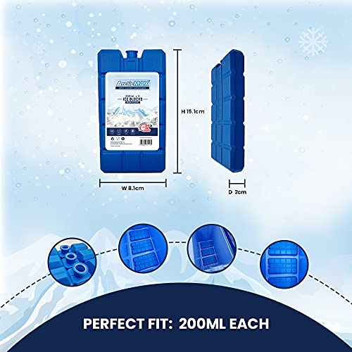 schone® Ice Blocks 200ml x 3 – Coolant that Simply Stays Frozen for Longer – 12+ Hrs Chilled - BEVERAGES done RIGHT