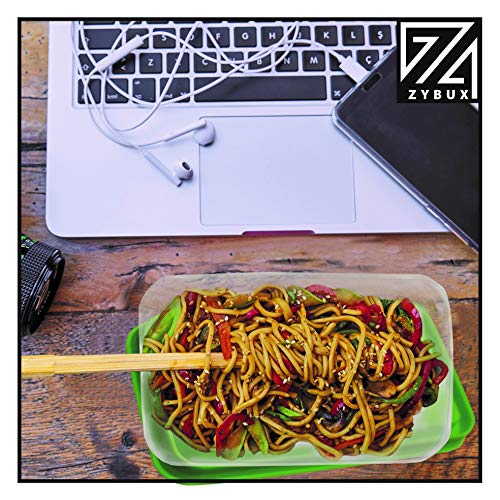 ZYBUX - Durable Plastic Storage Food Storage of 17 Pieces for Freezer & Fridge Storage