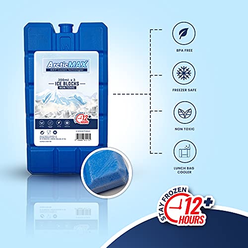 schone® Ice Blocks 200ml x 3 – Coolant that Simply Stays Frozen for Longer – 12+ Hrs Chilled - BEVERAGES done RIGHT