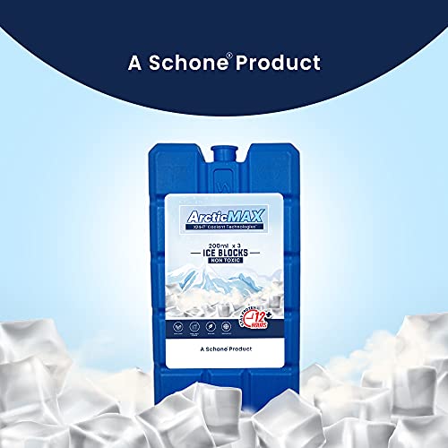 schone® Ice Blocks 200ml x 3 – Coolant that Simply Stays Frozen for Longer – 12+ Hrs Chilled - BEVERAGES done RIGHT