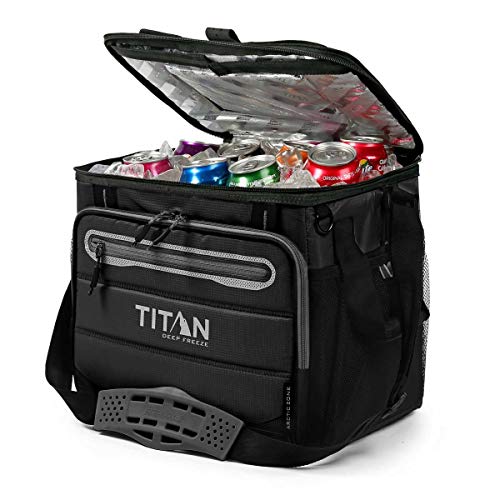 Titan Deep Freeze 40 Can Collapsible Cooler - Black