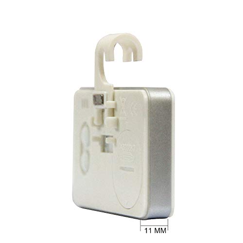 Fridge Thermometer Refrigerator Thermometer,INRIGOROUS Pack of 2 LCD Digital Fridge Freezer Thermometer Monitor with Hanging Hook and Retractable Stand