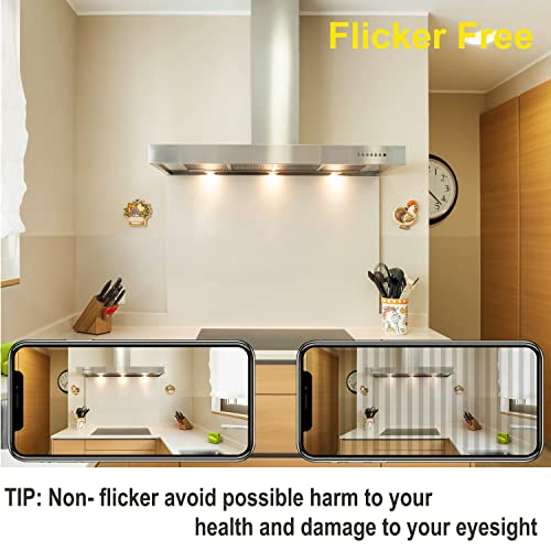 E14 LED Candle Bulbs 2W Replacement 20W Halogen Bulbs for Refrigerator, Cool White 6000K Freeze Cooker Range Hood E14 SES Small Edison LED Light Bulbs, No Flicker, Not Dimmable, Pack of 2