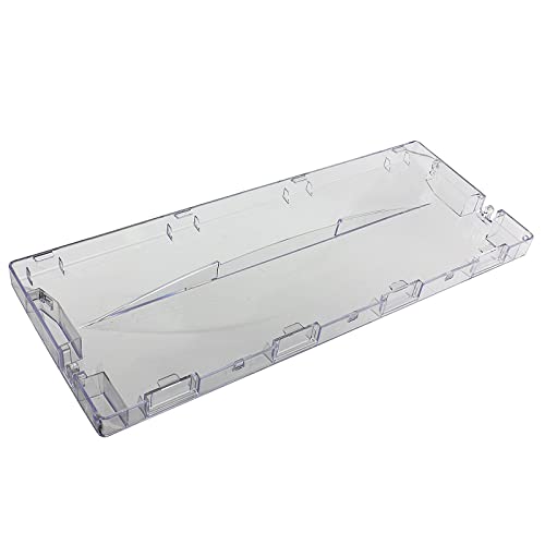 Spares2go Plastic Drawer Flap Front Handle for Hotpoint RFA52 Fridge Freezer