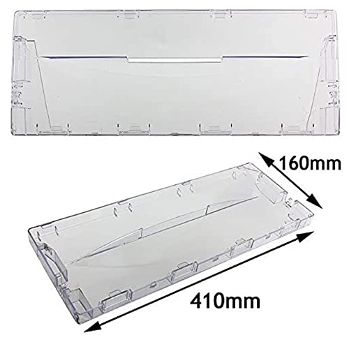 Spares2go Plastic Drawer Flap Front Handle for Hotpoint RFA52 Fridge Freezer