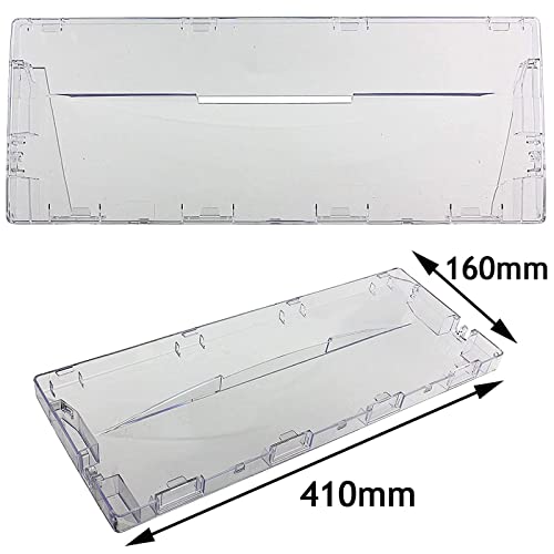 Spares2go Plastic Drawer Flap Front Handle for Hotpoint RFA52 Fridge Freezer