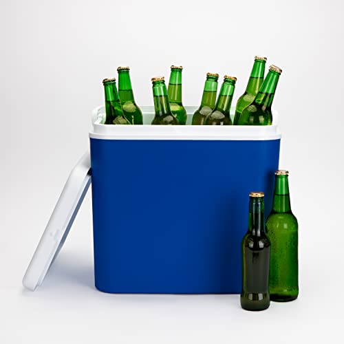 Insulated Food Box Insulated Hot Box/Cold Freezer Box Cooler Boxes Lift & Lock Lid Technology 18 Litre Compact Cool box Cooler Box Hard Insulated Picnic Box (18 litre)