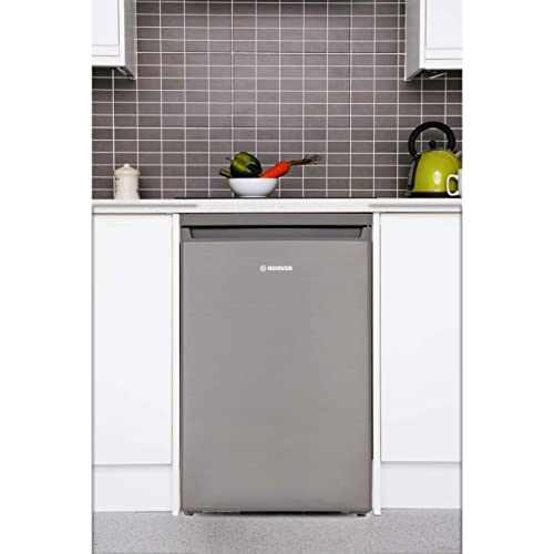 Hoover HFZE54XK 55cm Freestanding Undercounter Freezer - Silver