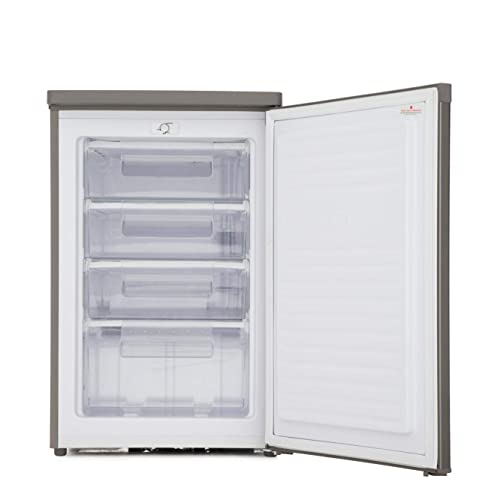 Hoover HFZE54XK 55cm Freestanding Undercounter Freezer - Silver