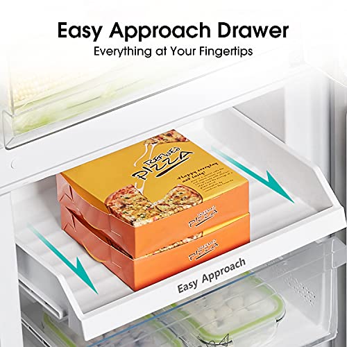 Hisense RB327N4WC1 55cm Freestanding 50/50 Fridge Freezer - 251 litre capacity - Total No Frost - Non-plumbed Water Dispenser - Silver - F Rated