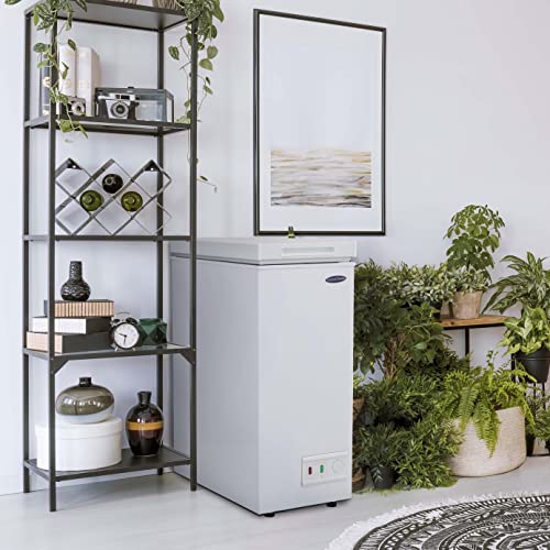 IceKing CF61WE | 51L Freestanding Chest Freezer | White Slimline Chest Freezer – 2 Year Warranty