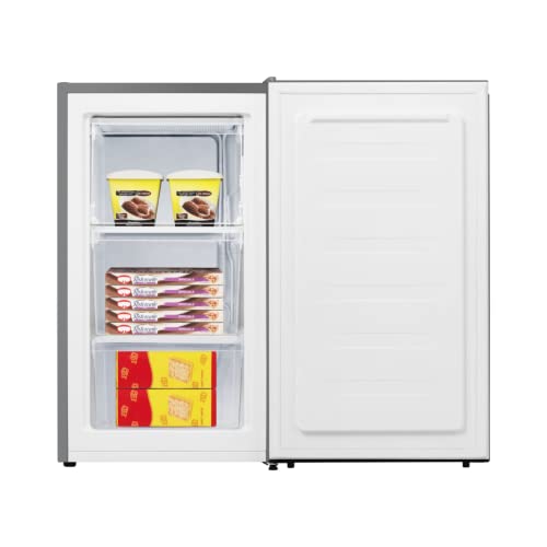 Fridgemaster 61 Litre Undercounter Freezer with 3 Compartments (Silver)