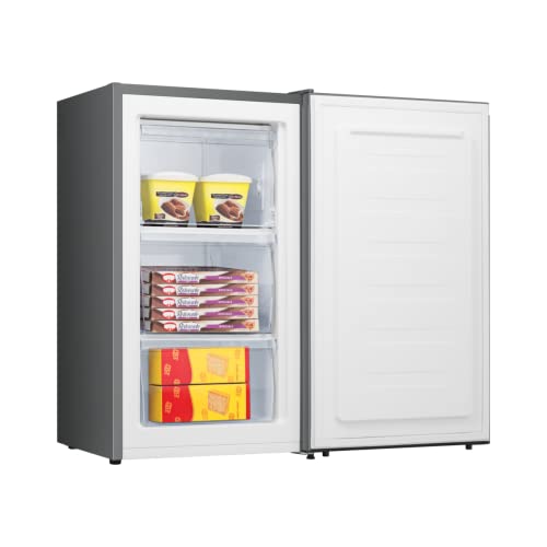 Fridgemaster 61 Litre Undercounter Freezer with 3 Compartments (Silver)