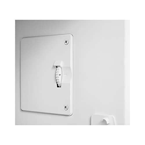 Fridgemaster 61 Litre Undercounter Freezer with 3 Compartments (Silver)