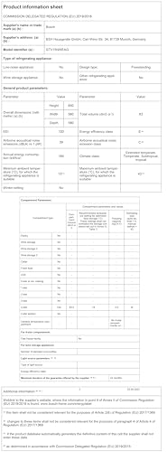 Bosch GTV15NWEAG Serie 2, Freestanding Freezer, 83L capacity, 56cm wide - White