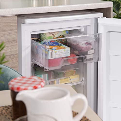 Russell Hobbs RH55UCFZ6 FREESTANDING WHITE 55CM WIDE under counter freezer