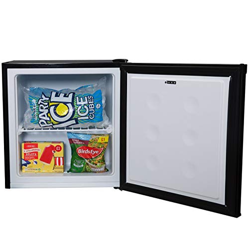 SIA TT02BLK 39 Litre Black Counter Table Top Mini Freezer With 4* Rating