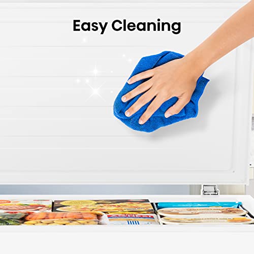 Hisense FC252D4BW1, 198L, Freestanding Chest Freezer, 4 Star Freezer Rating, F Rated in White