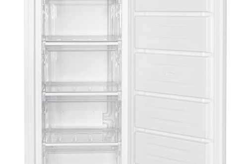 English Electric Upright Tall Freezer EEF170H 168L Litres 55cm Wide, White