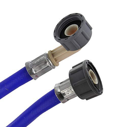 Paxanpax 09063942, 481953028934, C00263748 PLD1207 Universal Cold Fill Water Inlet Hose for Washing Machines & Dishwashers (2.5m)