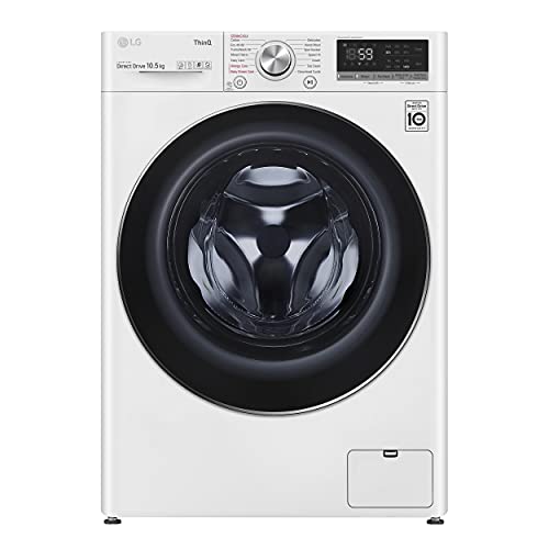 LG F4V710WTSE Freestanding Washing Machine 10.5L 1400RPM White