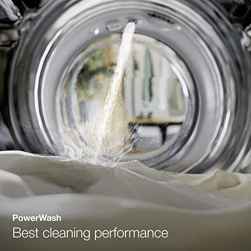 Miele WSI863 WCS 9 kg Washing Machine - Freestanding, Quiet Front-Loading Washer with 1600 rpm Spin, TwinDos and PowerWash, A Rated Energy Efficiency, in Lotus White