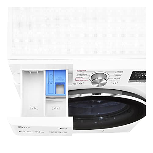 LG F4V710WTSE Freestanding Washing Machine 10.5L 1400RPM White