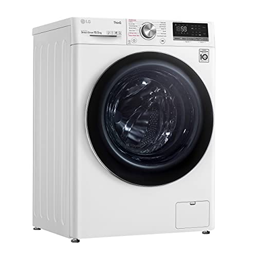 LG F4V710WTSE Freestanding Washing Machine 10.5L 1400RPM White