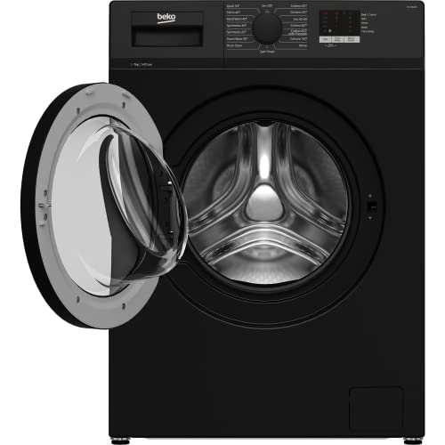 Beko 7kg 1400rpm Freestanding Washing Machine - Black