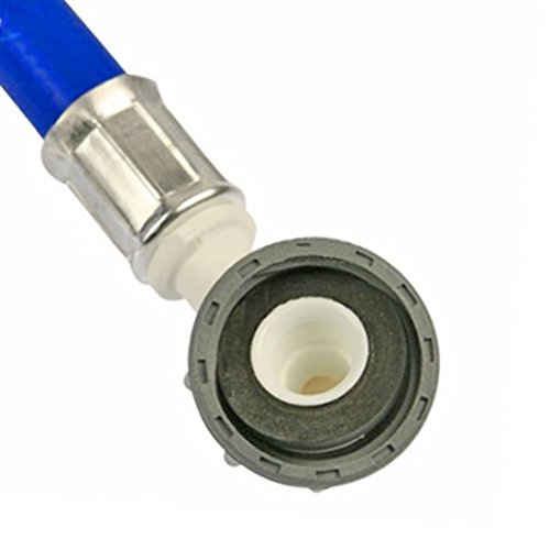 SPARES2GO Universal Washing Machine Cold Water Fill Inlet Pipe Feed Hose (2.5m)