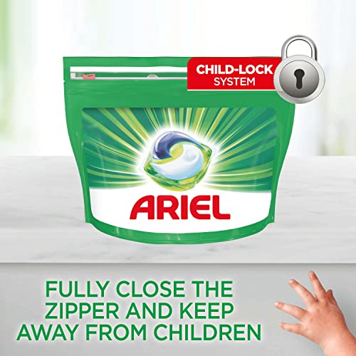 Ariel All-in-1 PODS Laundry Detergent Washing Liquid Tablets / Capsules, 122 Washes (61x2), Original, Brilliant Stain Removal and Freshness Even in A Cold Wash