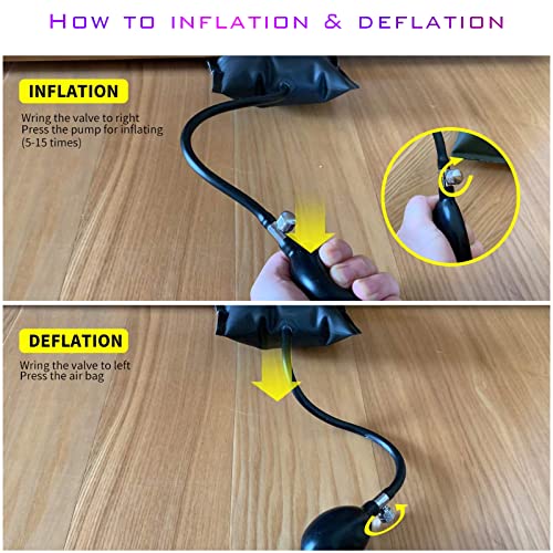 Anti-Vibration Stabiliser Shock-Absorber Air Pump-Wedge - MissZM, for Washing Machine Dishwasher Tumble Dryer, Using for Door & Window Installation, Auto Car Repair, Fixing of electrical equipment