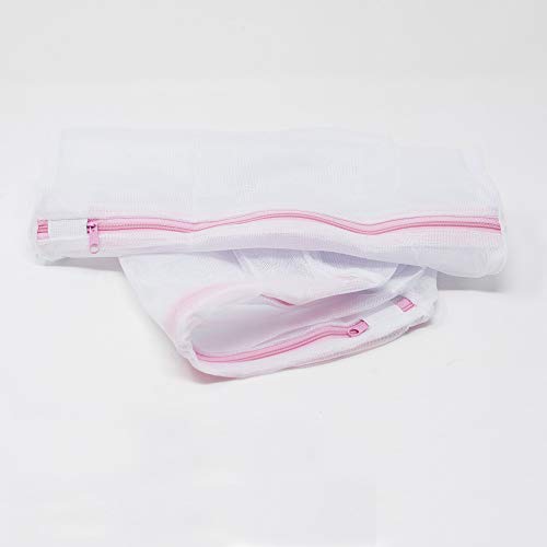 Korbond Washing Machine Bag, White, Twin Pack