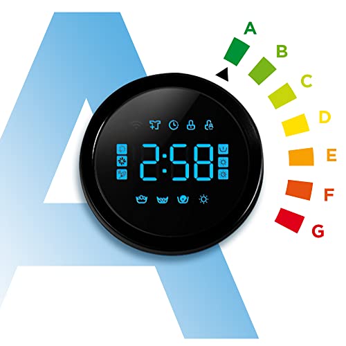 Midea MF20EW90WB Freestanding Washing Machine, BLDC Motor, Bright LED Display Lunar Dial, Steam, Allergy Care, Half-Load, Add Garment, Delay Start, Child Lock, App Control, 9kg White