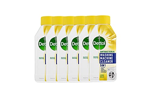 Dettol Washing Machine Cleaner Lemon 250ml x 6