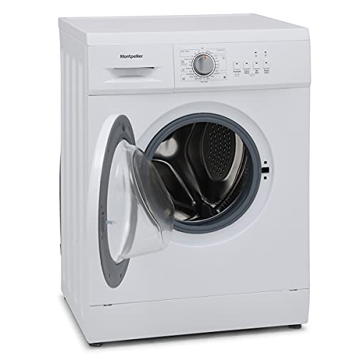 Montpellier Domestic Appliances, 15.7 x 23.4 x 33.5, MW6105W 6kg 1000rpm Washing Machine