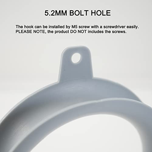 Universal U-Shape Drain Outlet Hose Hook, Suit for 20-26mm Pipes of Plumbing Home Domestic Appliances Washing Machine Dishwasher, 1 Pack