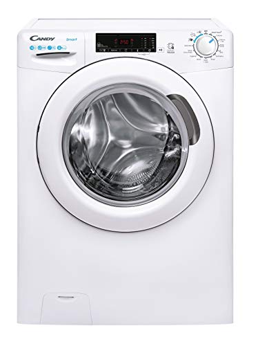 Candy Smart Pro CS1410TE Freestanding Washing Machine, 10 kg Load, 1400 rpm, White