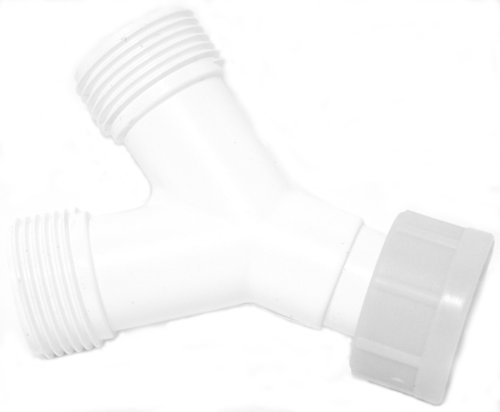 Plumb Pak HC08AMZ Appliance Inlet Hose Y Piece Splits 1 x 3/4 inch to 2 x 3/4 inch
