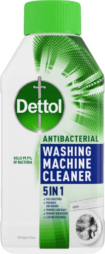 Dettol Original Antibacterial Washing Machine Cleaner, Removes Limescale, Bad Odour, Bacteria and Dirt, 250 ml