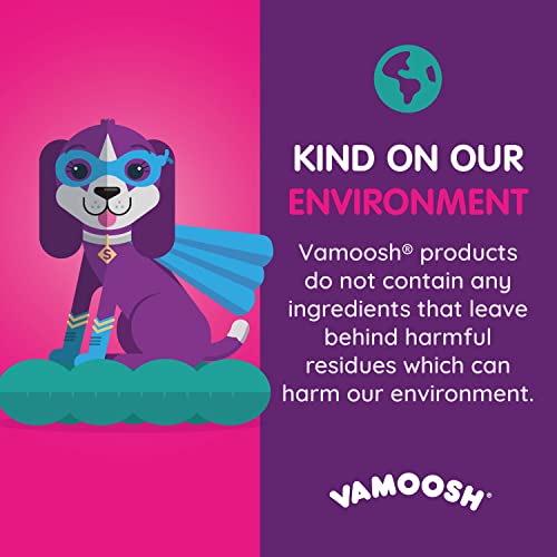 Vamoosh 6-in-1 Washing Machine Cleaner, Dissolves Hair, Eliminates Bad Odours, Removes Limescale, Deep Clean, Leaves Smelling Fresh, Antibacterial, Descales, 1 Sachet, 1 Wash