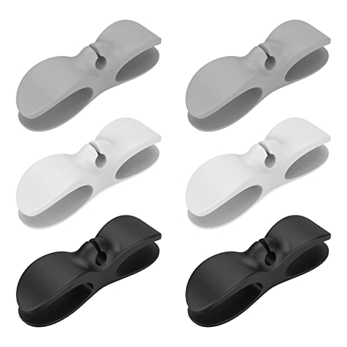 6Pcs Cable 0rganisers,Cord Organizer for Kitchen Appliance,Cable Wire Organiser Self Adhesive Cord Wrapper for Appliances Holder Winder Cable Management