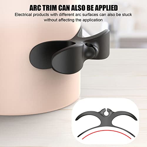 6Pcs Cable 0rganisers,Cord Organizer for Kitchen Appliance,Cable Wire Organiser Self Adhesive Cord Wrapper for Appliances Holder Winder Cable Management