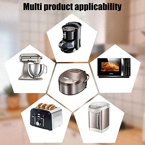 6Pcs Cable 0rganisers,Cord Organizer for Kitchen Appliance,Cable Wire Organiser Self Adhesive Cord Wrapper for Appliances Holder Winder Cable Management