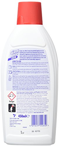 Scale Away Appliance Descaler Liquid, 450ml