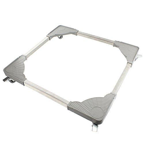 SPARES2GO Universal Appliance Wheels Adjustable Fridge Freezer Trolley (100KG Load)